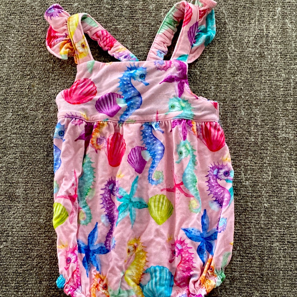 Posh peanut bubble romper